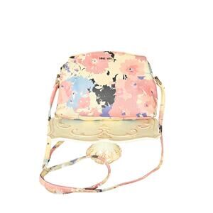 Nine West Bag Purse Floral Cross Body Pink